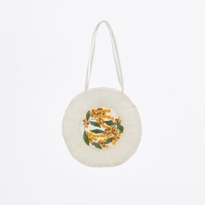 ✨SALE✨ ZARA EMBROIDERED TULLE BAG ✨SALE✨
